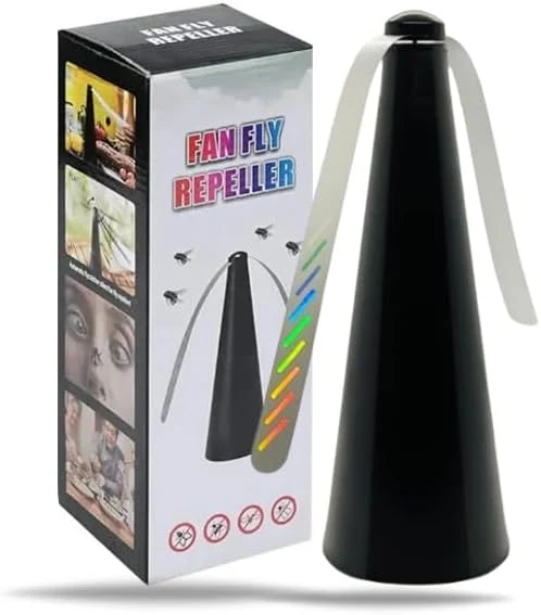 Automatic Fly Repeller Fan | Keep Flies Away From Food | Battery & USB Powered