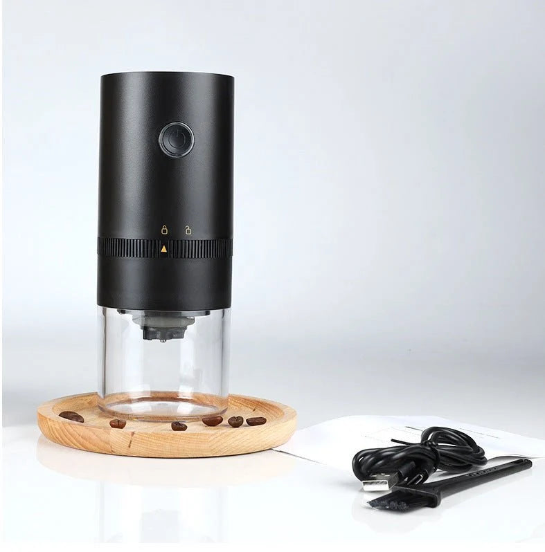 Portablre  Eiectric Coffee Grinder -USB  Rechargeable Burr Grinder for Fresh  Coffee