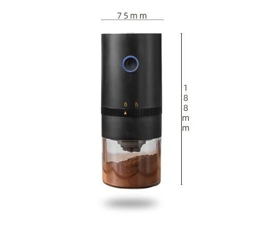 Portablre  Eiectric Coffee Grinder -USB  Rechargeable Burr Grinder for Fresh  Coffee