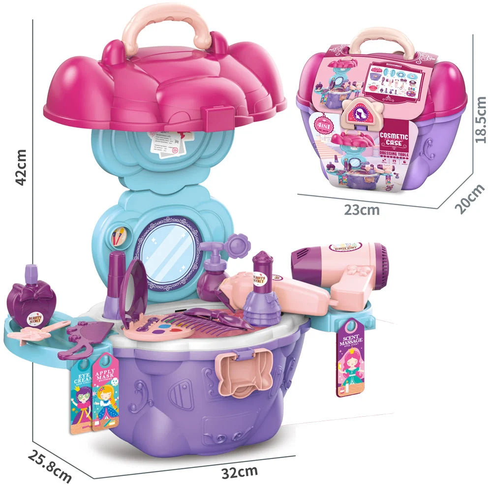 GELORDO-4-IN-1 Dressing Tabel Play Set