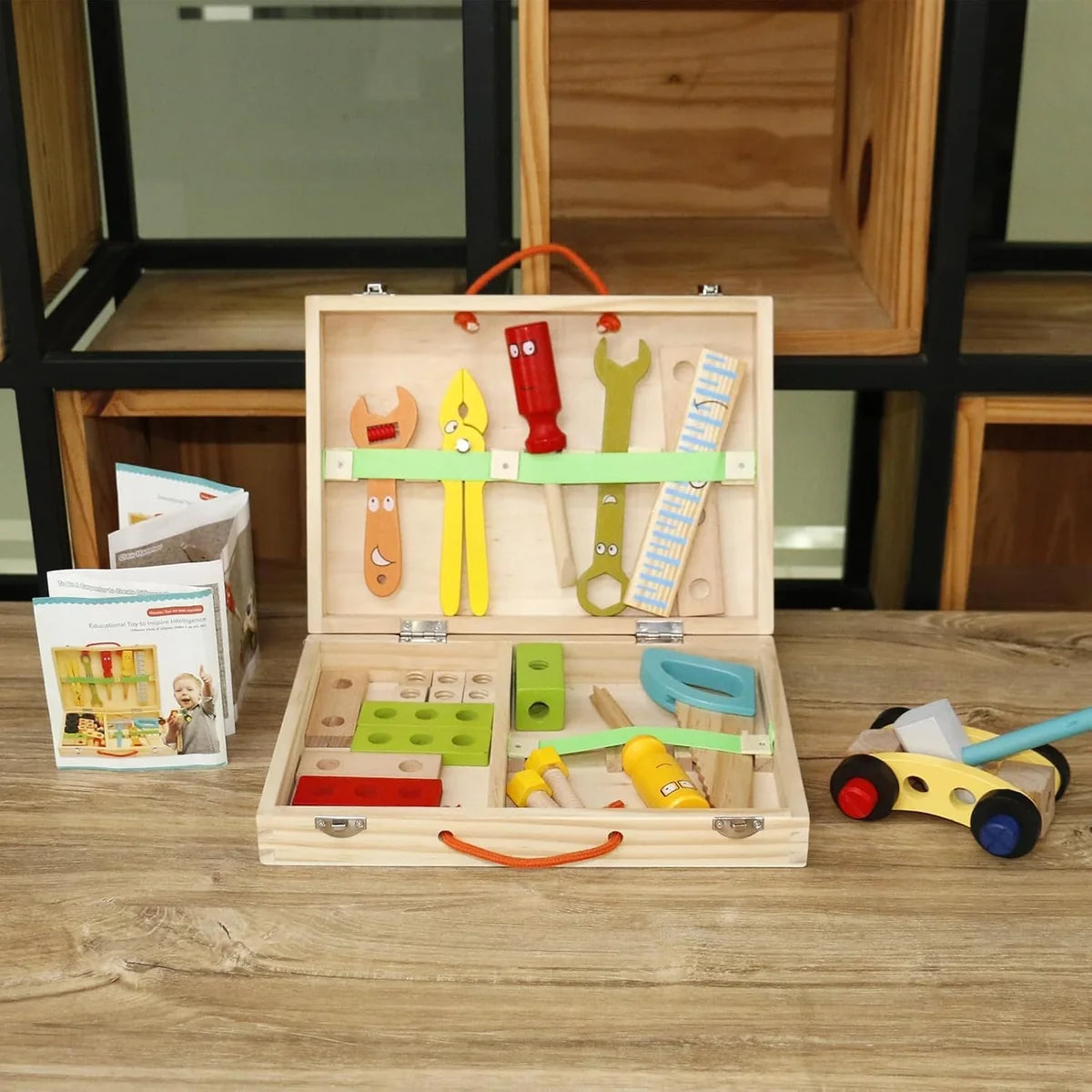 Wooden  Simulation Toolbox Toy