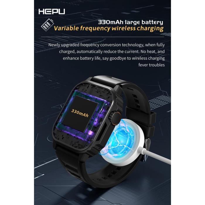 Hepu Luxury  Smart Watch - Richard  Mille Style