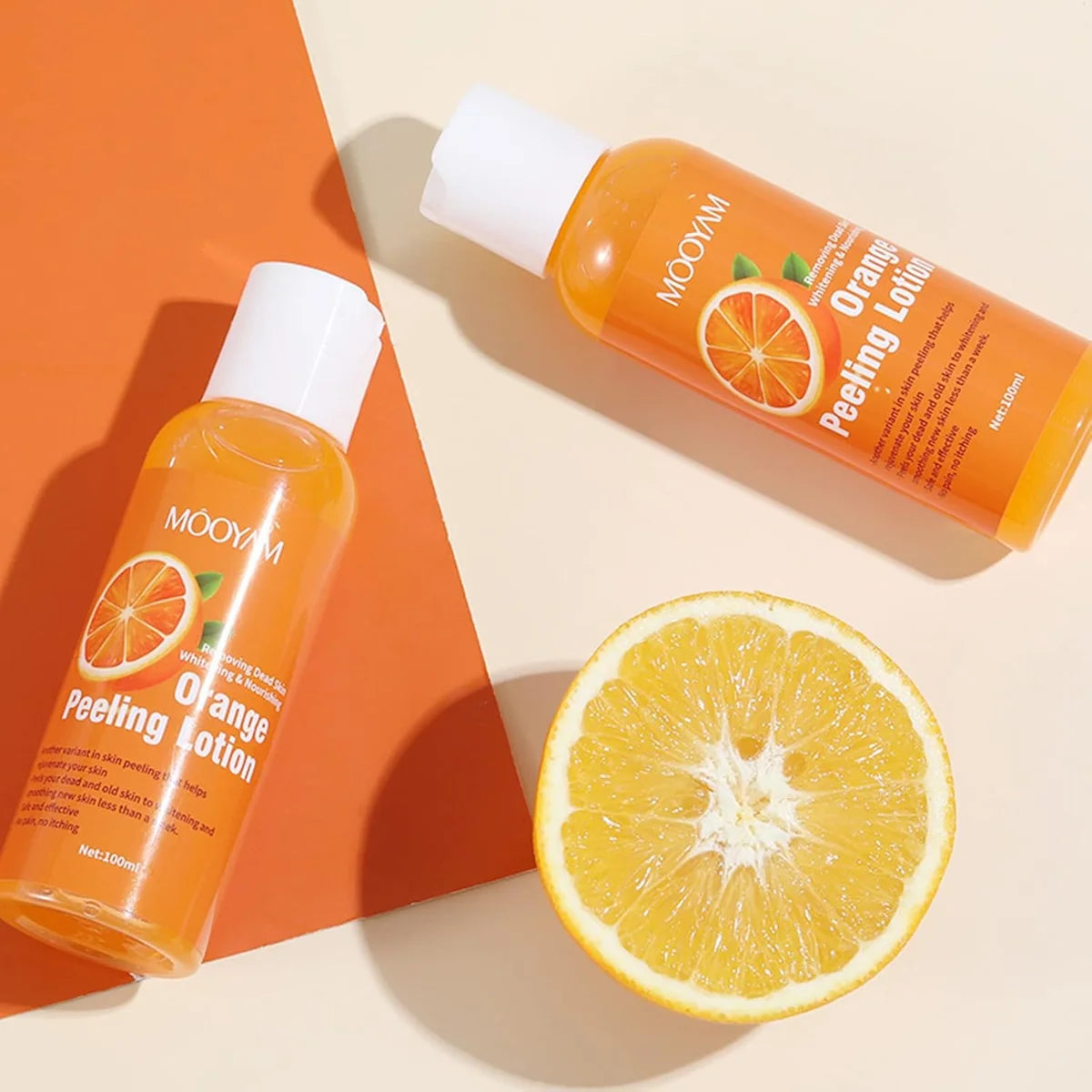 Mooyam Orange Peeling Lotion 100ml - Whitening & Exfoliating Body Lotion