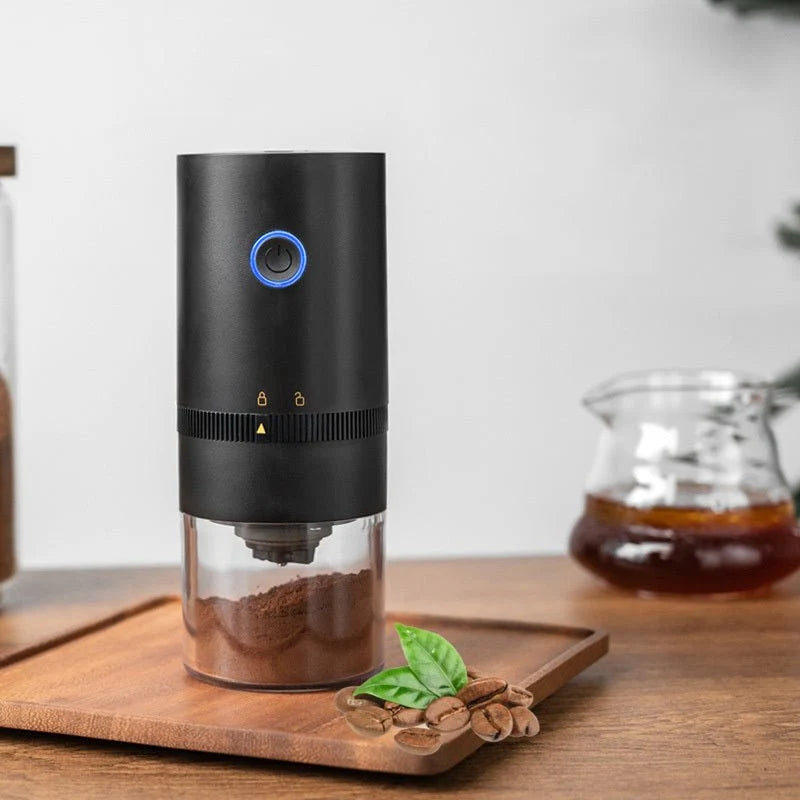 Portablre  Eiectric Coffee Grinder -USB  Rechargeable Burr Grinder for Fresh  Coffee