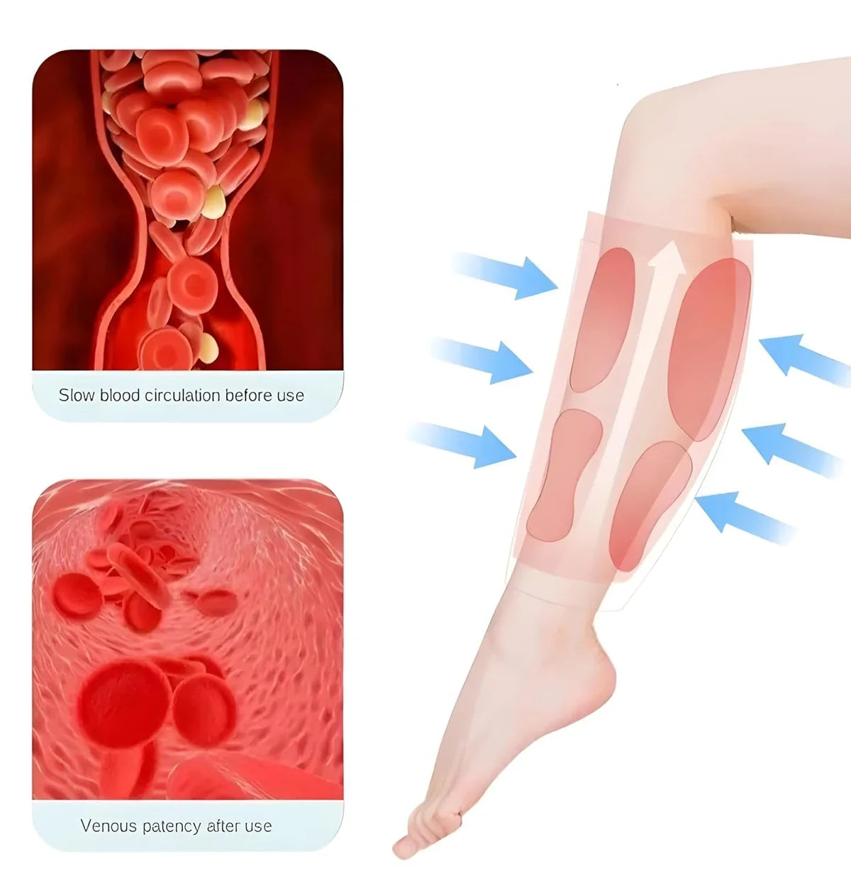 S6 Cordless  Leg  Massager