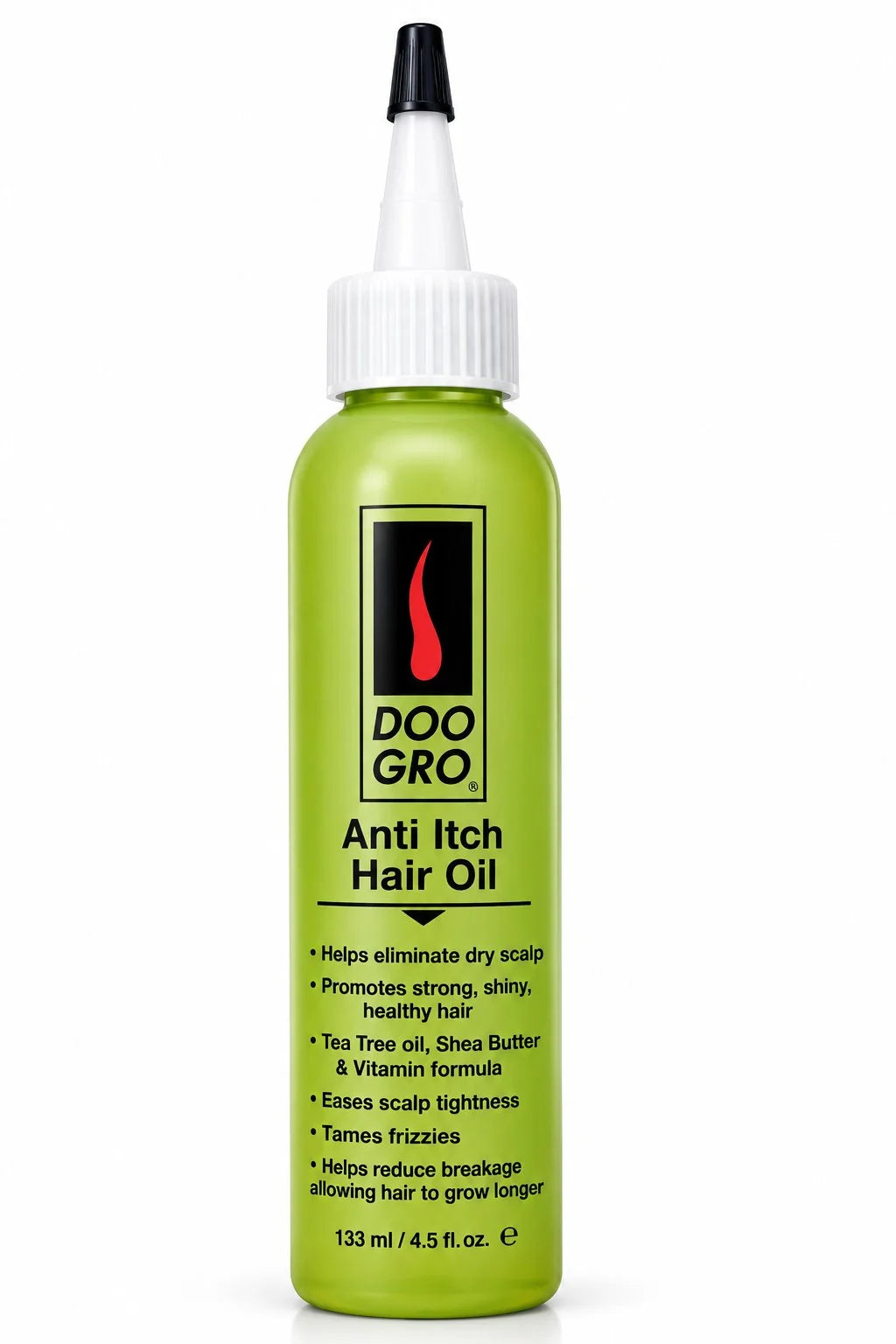 Doo Gro Anti Itch Hair Oil 133ml - For Dry Scalp, Itchy Scalp & Hair Growth | USA Brand