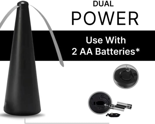Automatic Fly Repeller Fan | Keep Flies Away From Food | Battery & USB Powered