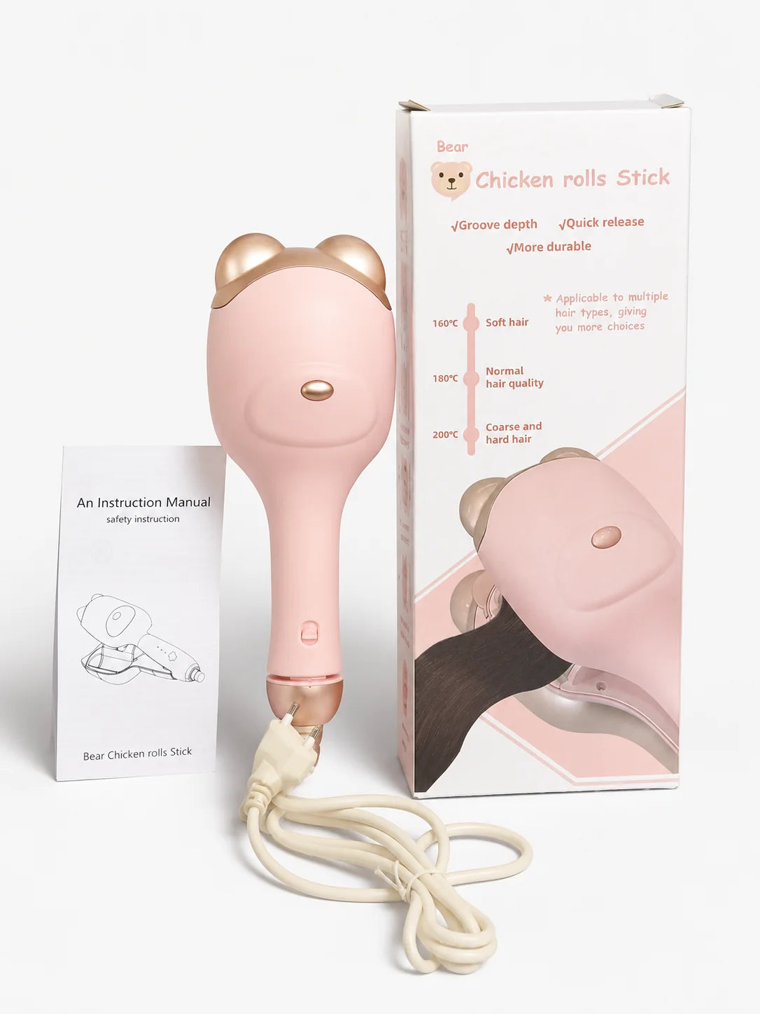 Bear Ceramic Hair  Waver