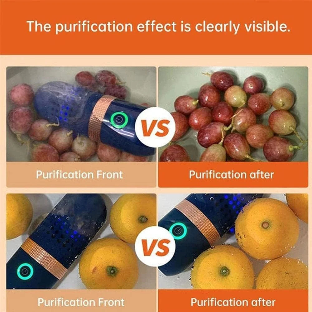 Wireless Fruit S Vegetabel  Purifier- Pesticide S Bacteria  Remover