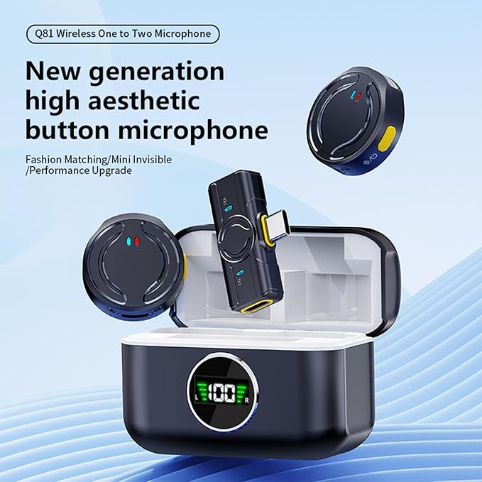 Wireless Microphone With  Charging  Cabin
