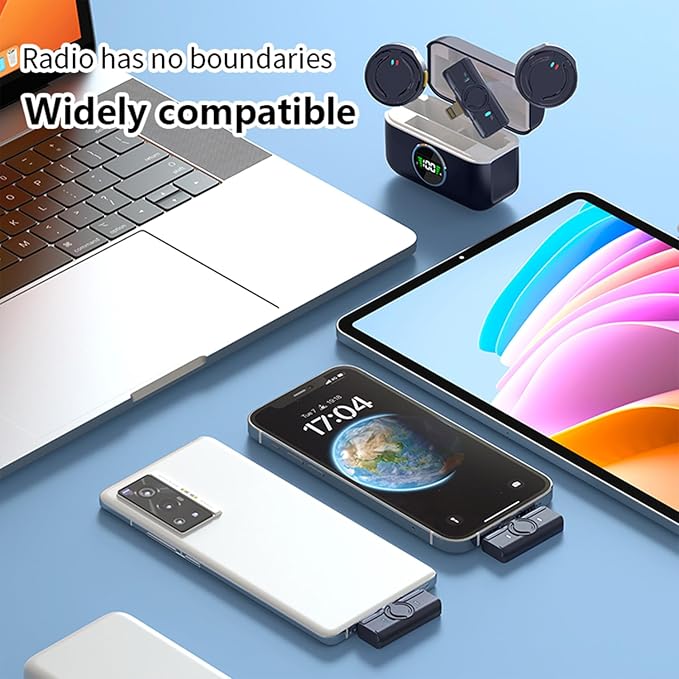 Wireless Microphone With  Charging  Cabin