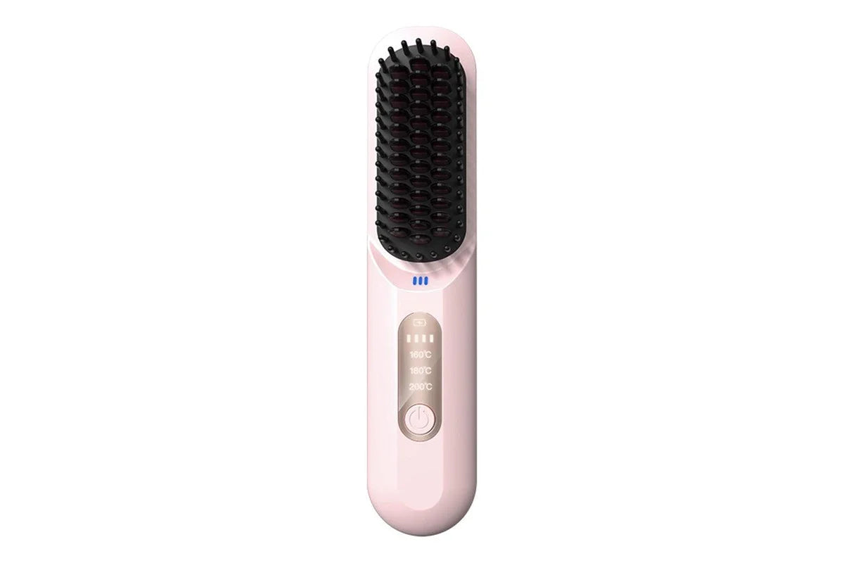 SmoothGlow 2-in-1 Hair Straightening Comb | Salon Results at Home