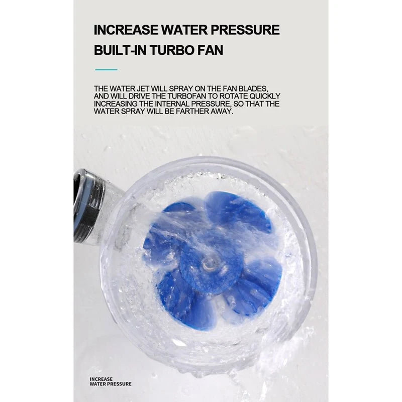 High pressue Turbocharged  Shower Head