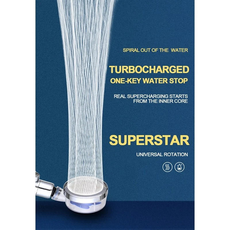 High pressue Turbocharged  Shower Head
