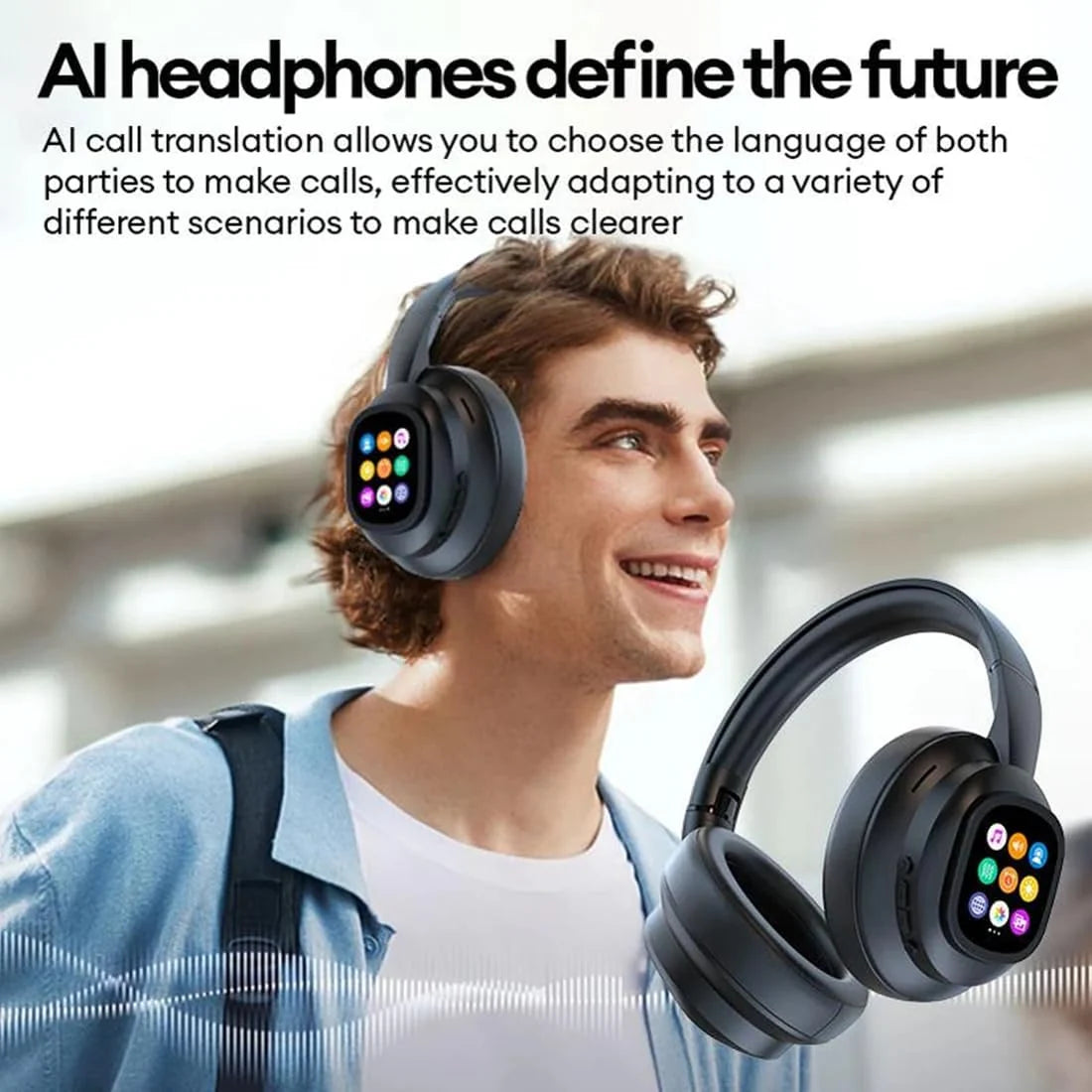 Modio Smart Touchscreen  Headphones