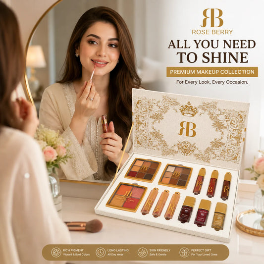 Rose Berry-Luxury Makeup Gift Set